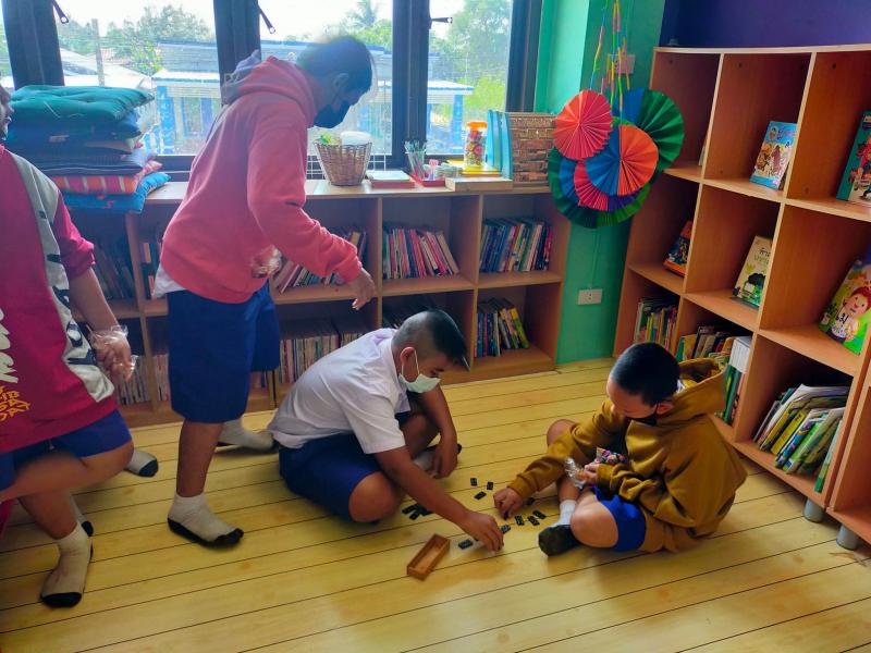 1. กิจกรรมส่งเสริมการอ่านภายในห้องสมุดประชาชนอำเภอบึงสามัคคี