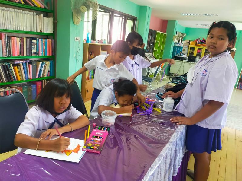 4. กิจกรรมส่งเสริมการอ่านภายในห้องสมุดประชาชนอำเภอบึงสามัคคี
