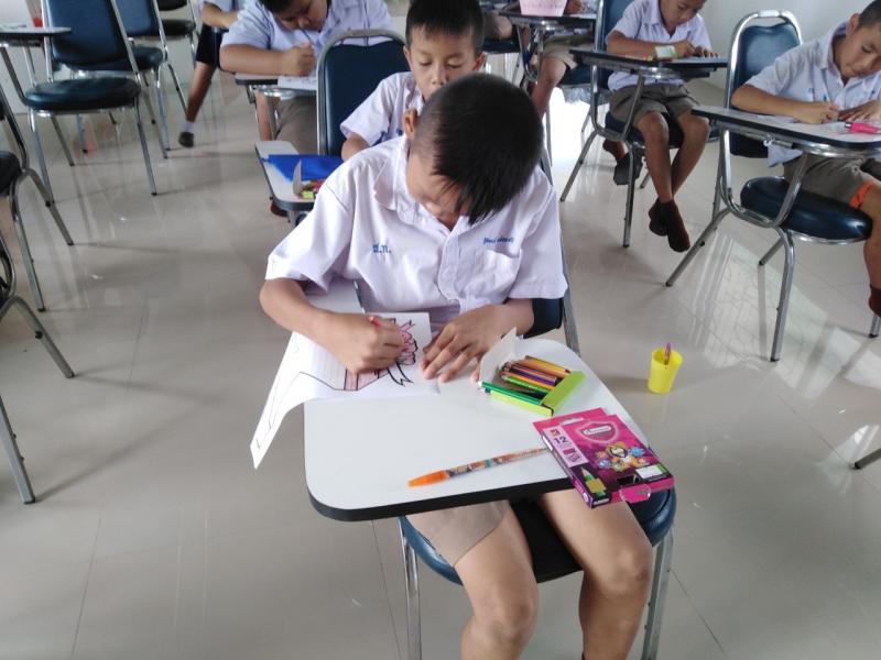 3. กิจกรรมส่งเสริมการอ่าน โครงการ พี่สอนน้อง อ่านออก เขียนได้ 1 โรงเรียน 1 ตำบล 1 ห้องสมุุด