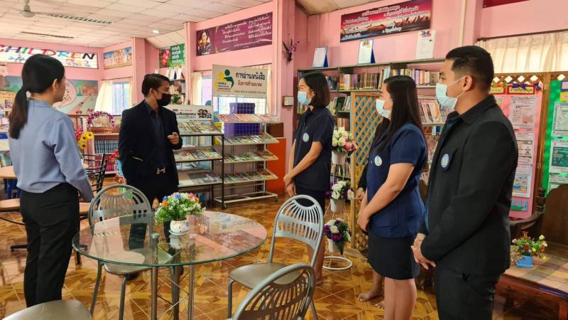 3. ต้อนรับคณะนิเทศจากสำนักงาน กศน.จังหวัดกำแพงเพชร