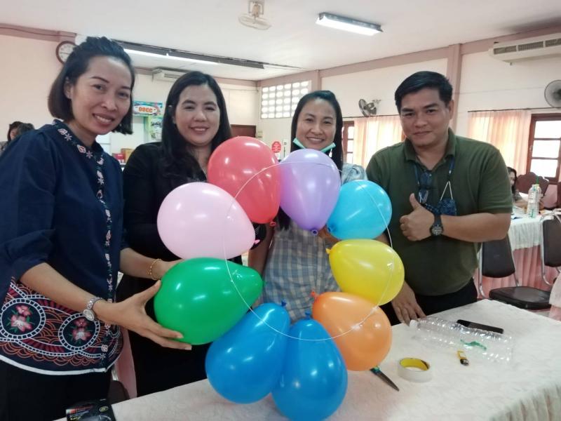 4. วันที่ 17-18 มีนาคม 2564 เข้าร่วมโครงการอบรมเชิงปฏิบัติการ Science Show