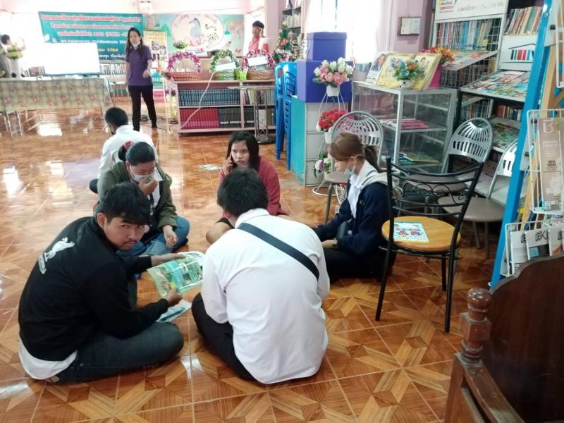 1. กิจกรรมส่งเสริมการอ่านในห้องสมุดประชาชนอำเภอคลองขลุง 23 มีนาคม 2564