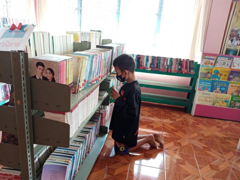 4. กิจกรรมส่งเสริมการอ่านในห้องสมุดประชาชนอำเภอคลองขลุง 19 เมษายน 2564