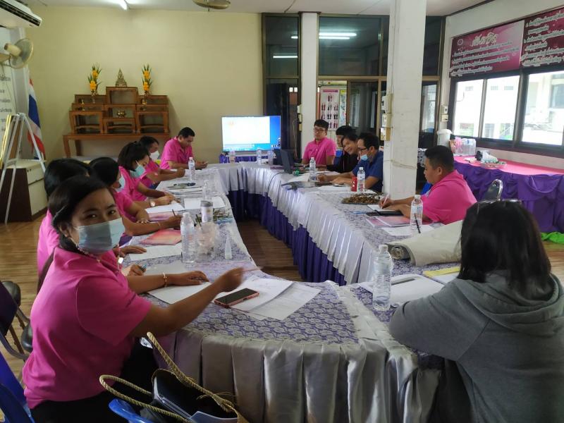 2. 9 พฤศจิกายน 2564 ประชุม รายงานการประเมินตนเองของสถานศึกษา ประจำปีงบประมาณ 2564