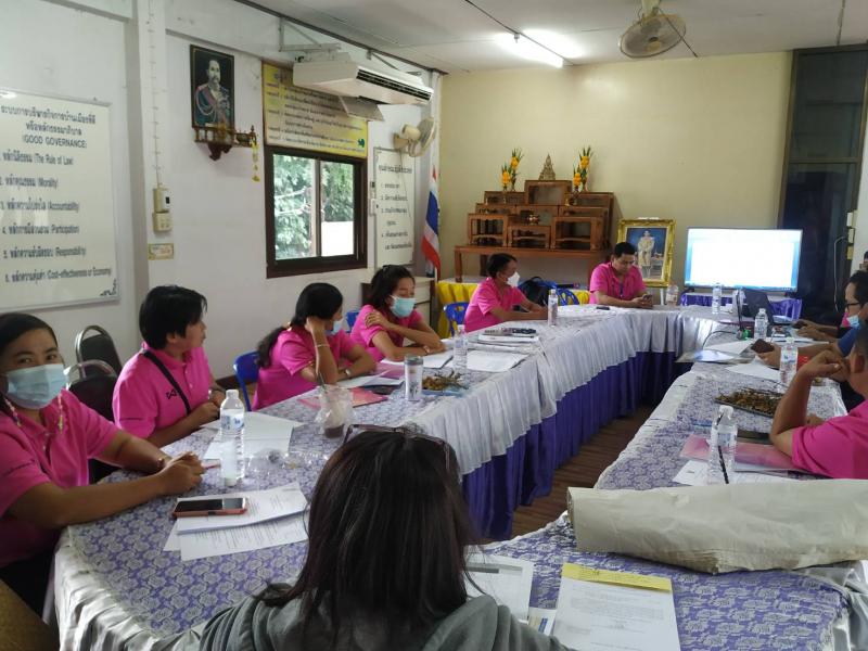 3. 9 พฤศจิกายน 2564 ประชุม รายงานการประเมินตนเองของสถานศึกษา ประจำปีงบประมาณ 2564