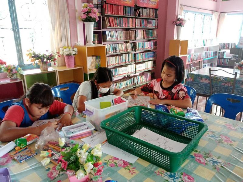 2. กิจกรรมส่งเสริมการอ่านภายในห้องสมุด 3 กุมภาพันธ์ 2565