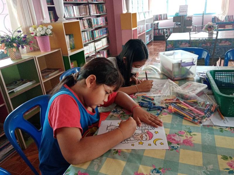 3. กิจกรรมส่งเสริมการอ่านภายในห้องสมุด 3 กุมภาพันธ์ 2565