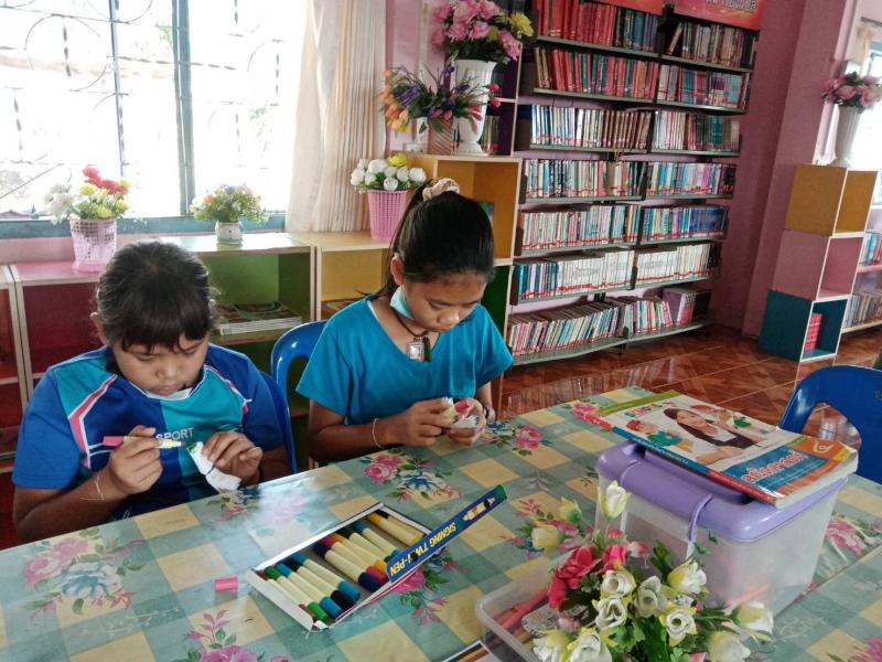 3. กิจกรรมส่งเสริมการอ่านภายในห้องสมุด 10 กุมภาพันธ์ 2565