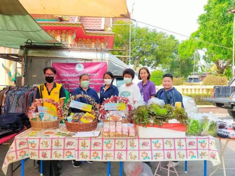 1. วันที่ 16 มีนาคม 2566 กิจกรรมส่งเสริมการอ่านเคลื่อนที่ ห้องสมุดสำหรับชาวตลาด ตำบลหัวถนน