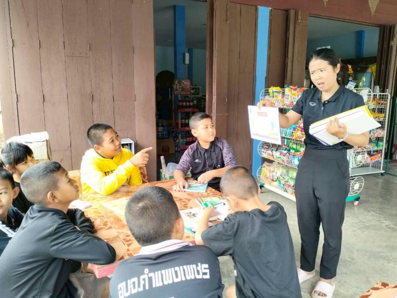 9. วันที่ 21 พฤศจิกายน 2568 กิจกรรมหมุนเวียนสื่อบ้านหนังสือชุมชนบ้านวังบัว