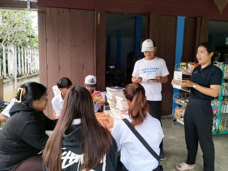 10. วันที่ 21 พฤศจิกายน 2568 กิจกรรมหมุนเวียนสื่อบ้านหนังสือชุมชนบ้านวังบัว