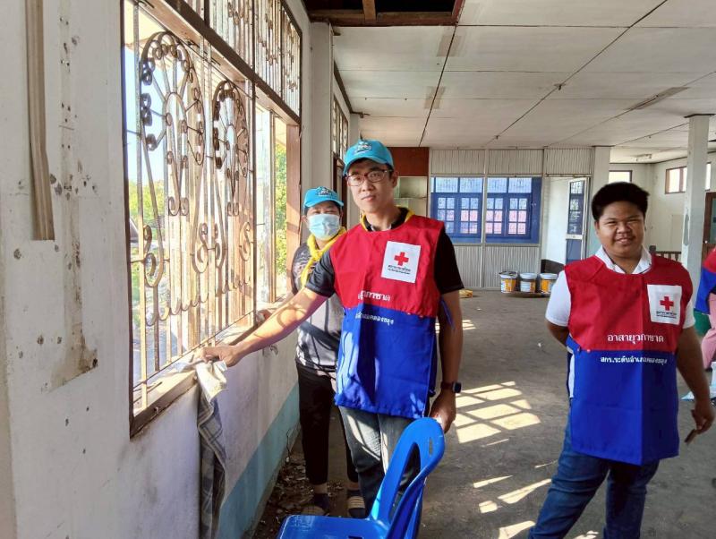 4. วันที่ 5 กุมภาพันธ์ 2569 ่โครงการจิตอาสายุวกาชาดบำเพ็ญประโยชน์ พัฒนาห้องสมุด ประจำปี พ.ศ.2569