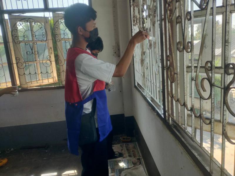 10. วันที่ 5 กุมภาพันธ์ 2569 โครงการจิตอาสายุวกาชาดบำเพ็ญประโยชน์ พัฒนาห้องสมุด ประจำปี พ.ศ.2569