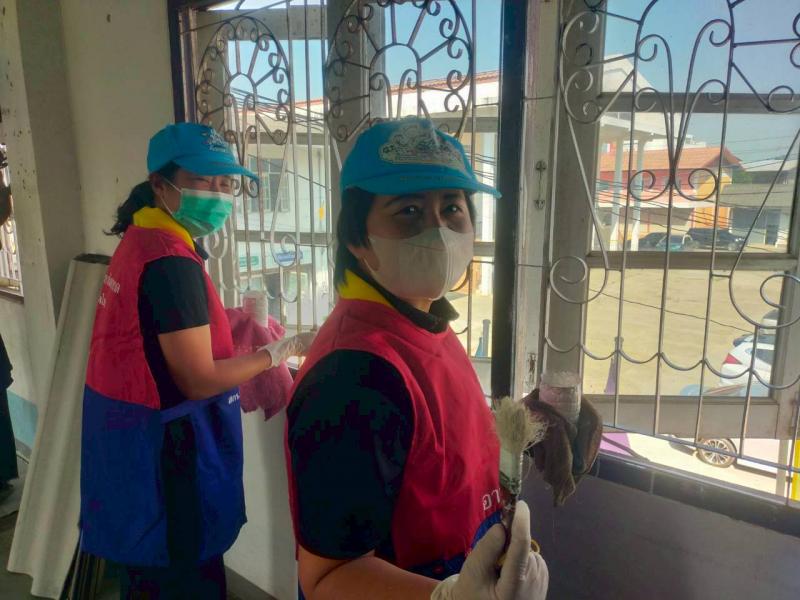 11. วันที่ 5 กุมภาพันธ์ 2569 โครงการจิตอาสายุวกาชาดบำเพ็ญประโยชน์ พัฒนาห้องสมุด ประจำปี พ.ศ.2569