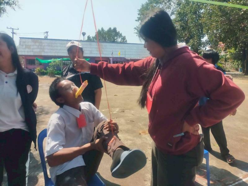 8. ่วันที่ 20 กุมภาพันธ์ 2569 โครงการกีฬาพื้นบ้าน สานสัมพันธ์ เสริมความรู้เพื่อป้องกันยาเสพติด 