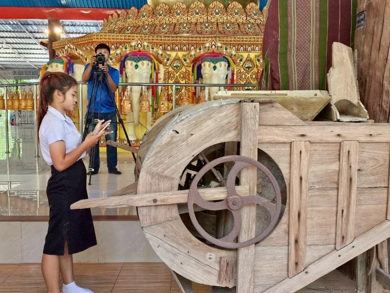 7. แหล่งเรียนรู้เกี่ยวกับภูมิปัญญาท้องถิ่น วิถีชีวิตบนโอ่งปูนปั้น วันที่ 24 เมษายน 2568