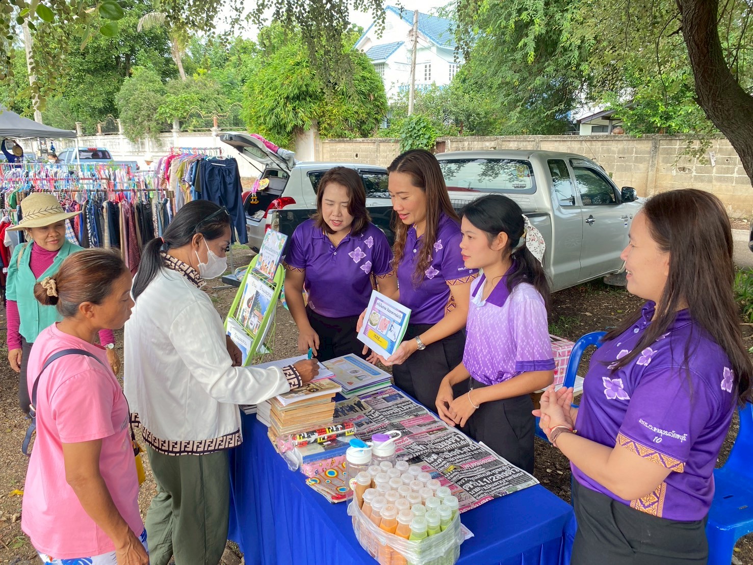 โครงการห้องสมุดเคลื่อนที่สำหรับชาวตลาด