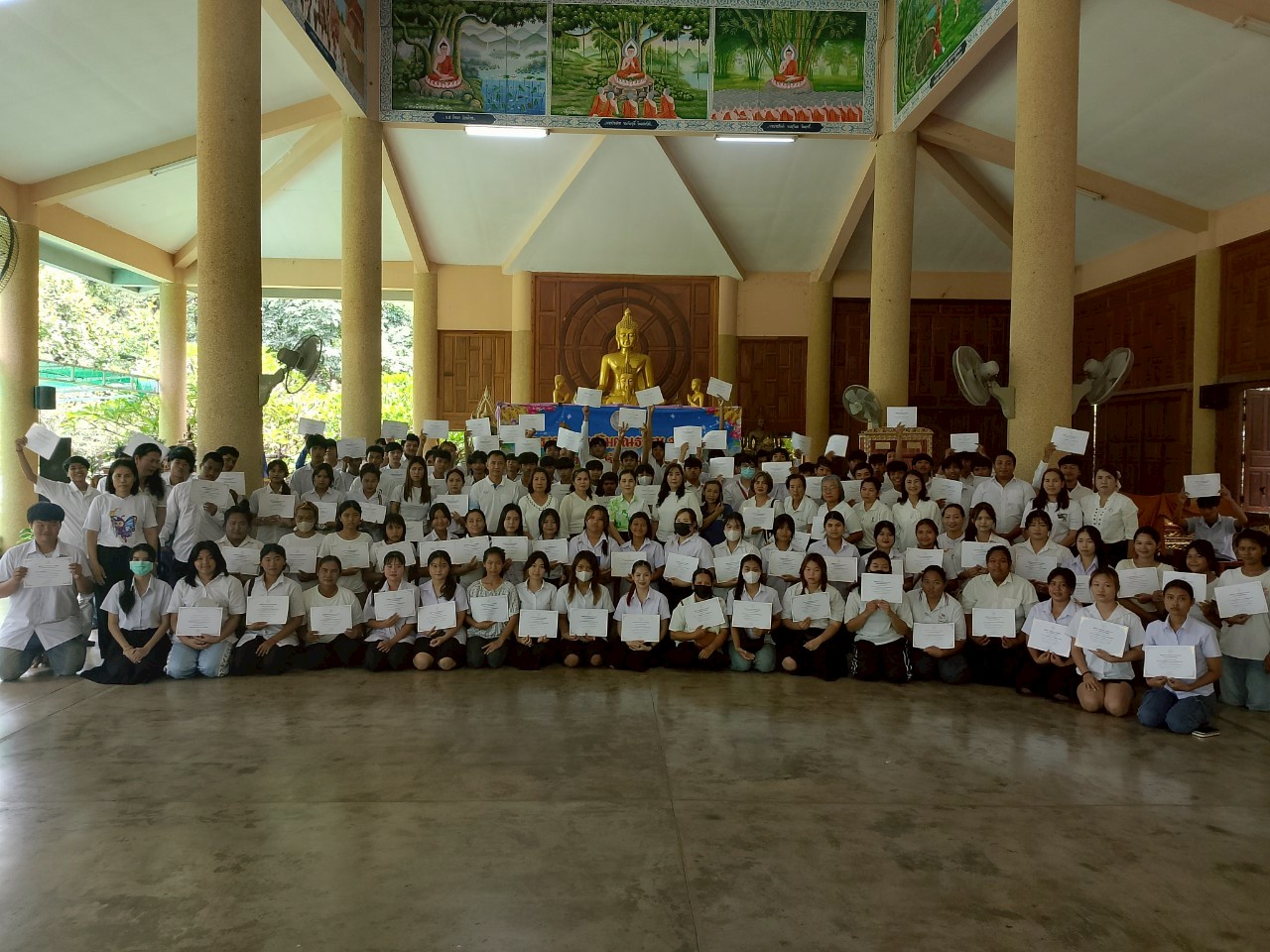 โครงการส่งเสริมคุณธรรม จริยธรม เพื่อเสริมสร้างคุณภาพชีวิต 