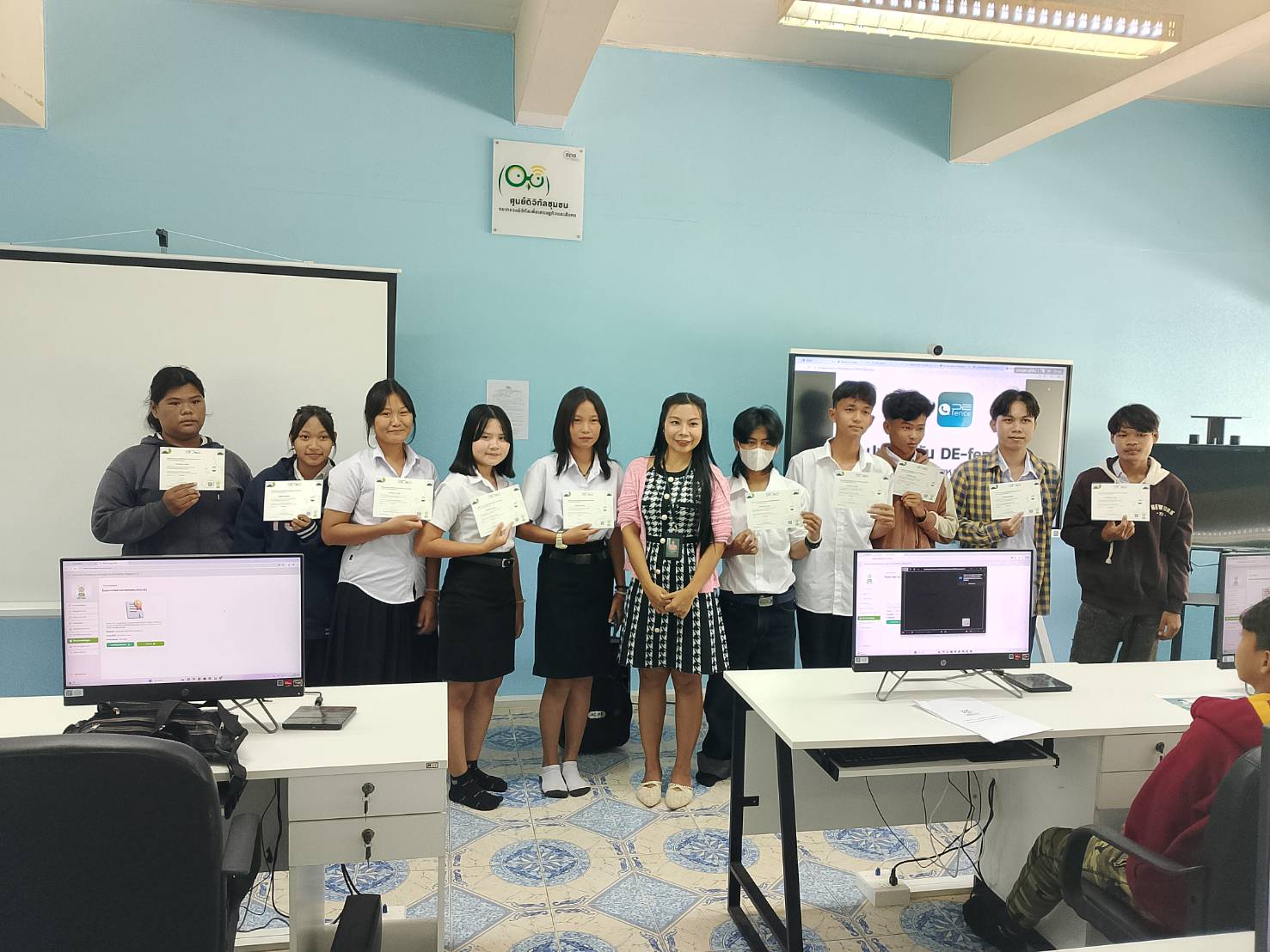 เข้าร่วมโครงการส่งเสริมและพัฒนาทักษะความรู้ เพื่อขับเคลื่อนและยกระดับกำลังคนดิจิทัลประจำอำเภอ เข้าร่วมโครงการส่งเสริมและพัฒนาทักษะความรู้ เพื่อขับเคลื่อนและยกระดับกำลังคนดิจิทัลประจำอำเภอ