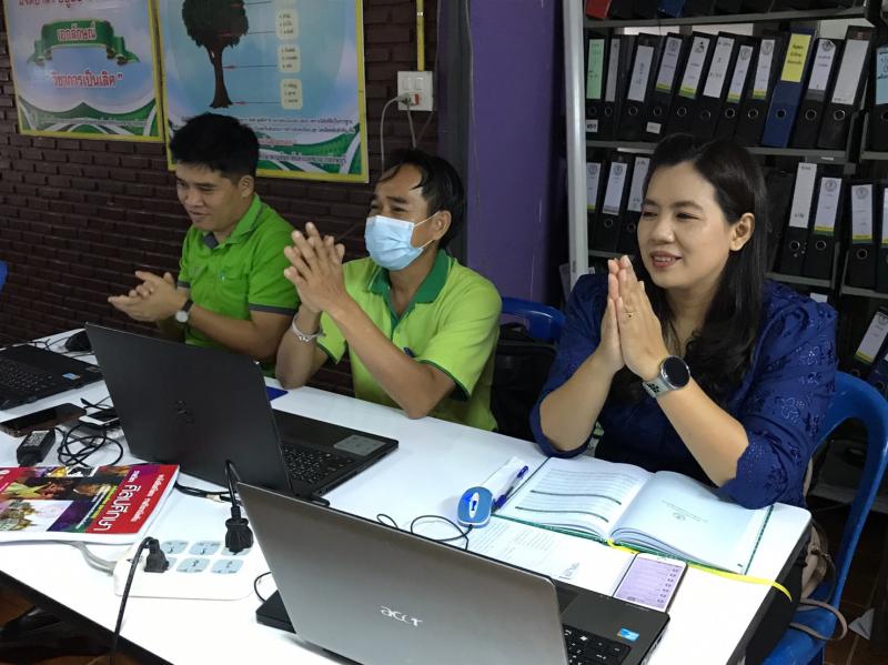 10. กศน.อำเภอขาณุวรลักษบุรี  จัดกระบวนการเรียนรู้ด้วยระบบออนไลน์