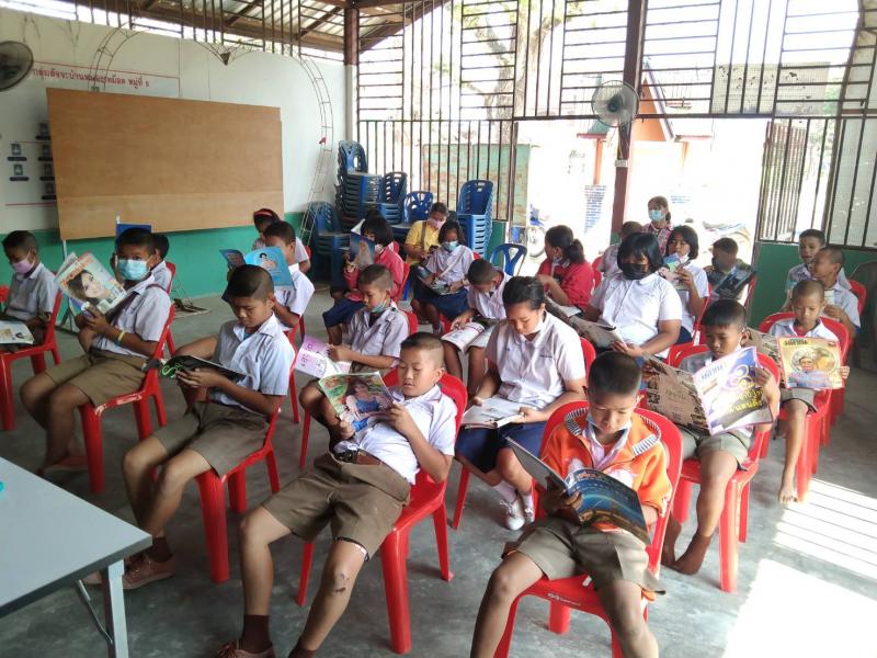 3. กิจกรรมส่งเสริมการอ่านบ้านหนังสือชุมชนบ้านหนองเหมือด