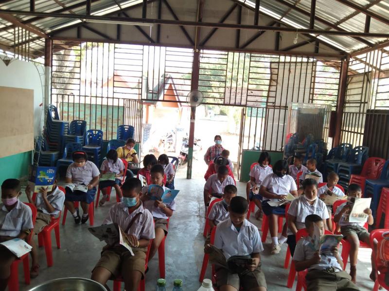 5. กิจกรรมส่งเสริมการอ่านบ้านหนังสือชุมชนบ้านหนองเหมือด