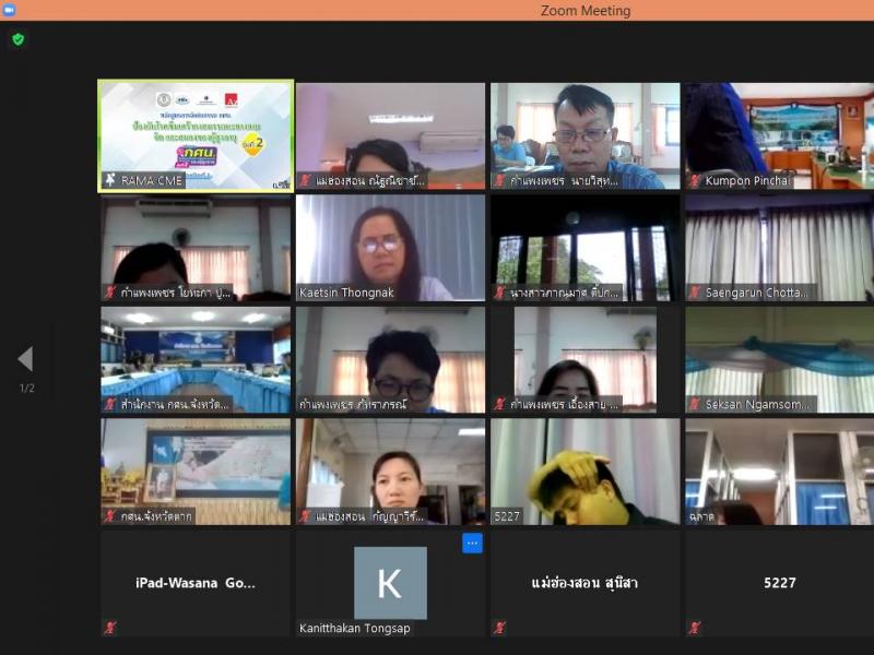 6. เรียน Online  ครั้งที่ 4  Module 2  สุขภาพจิตและภาวะซึมเศร้า 