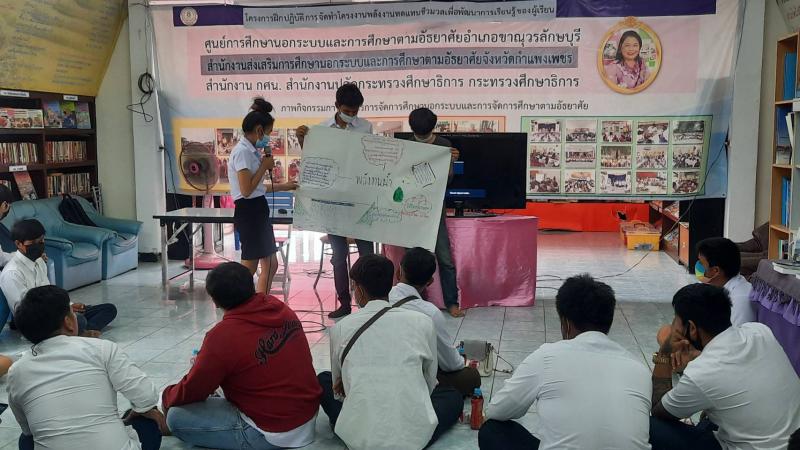 6.  กศน.อำเภอขาณุวรลักษบุรี จัดโครงงานพลังงานทดแทนชีวมวลเพื่อพัฒนาการเรียนรู้ของผู้เรียน  