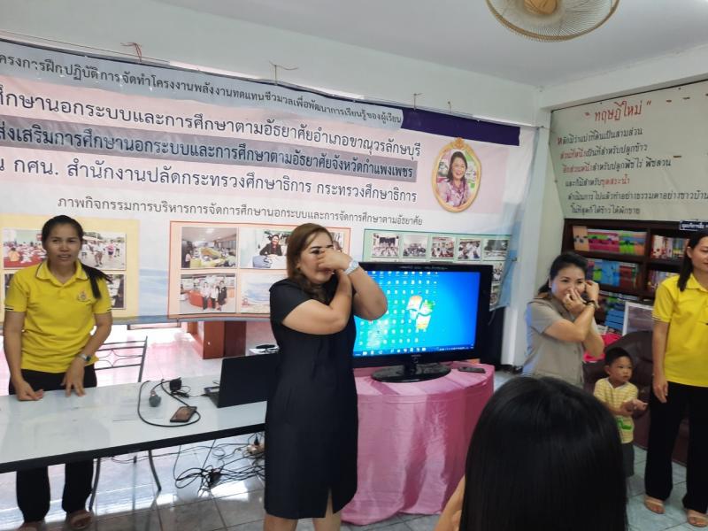 18.  กศน.อำเภอขาณุวรลักษบุรี จัดโครงงานพลังงานทดแทนชีวมวลเพื่อพัฒนาการเรียนรู้ของผู้เรียน  