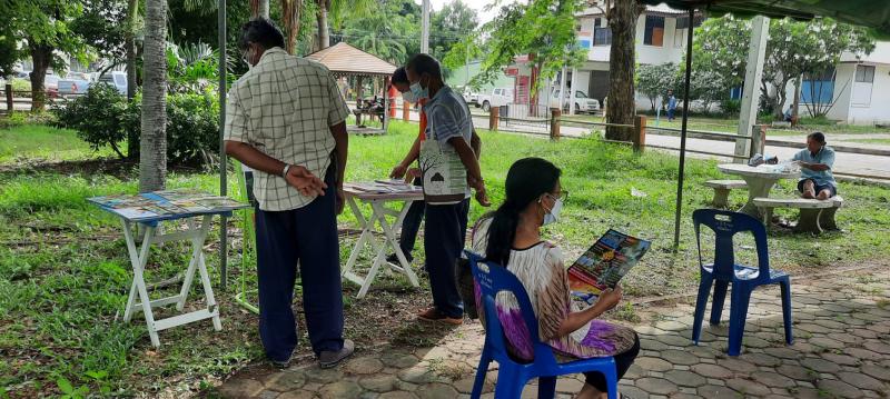 8. กิจกรรมส่งเสริมการอ่านห้องสมุดเคลื่อนที่ ณ สวนเฉลิมพระเกียรติ