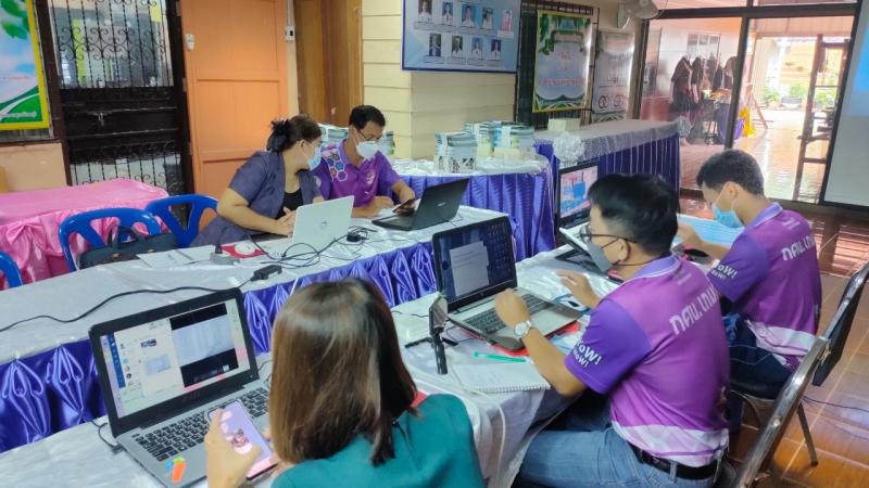 2. กศน.อำเภอขาณุฯ สุดเจ๋ง อบรมระบบออนไลน์ผ่านโปรแกรม Microsoft Team ทั้ง 3  รุ่น