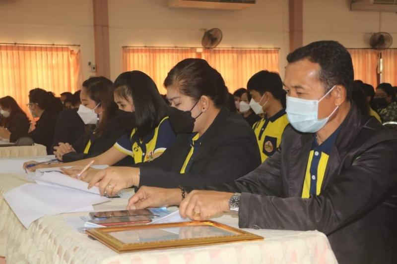 6. โครงการประชุมชี้แจงรับมอบนโยบาย จุดเน้นและแนวทางการดำเนินงานของสำนักงาน กศน. จังหวัดกำแพงเพชร ประจำปีงบประมาณ พ.ศ. 2565