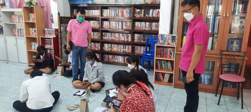 5. ส่งเสริมการอ่านและการเรียนรู้แบบออนไลน์เว็บไซต์ระบบเชื่อมโยงแหล่งการเรียนรู้ของห้องสมุดประชาชนอำเภอขาณุวรลักษบุรี 