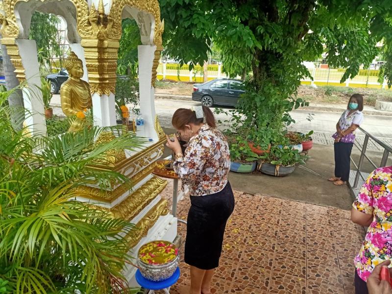 3. สืบสานประเพณีสงกรานต์และรดน้ำดำหัว “กศน.อำเภอขาณุวรลักษบุรี” ประจำปี 2565