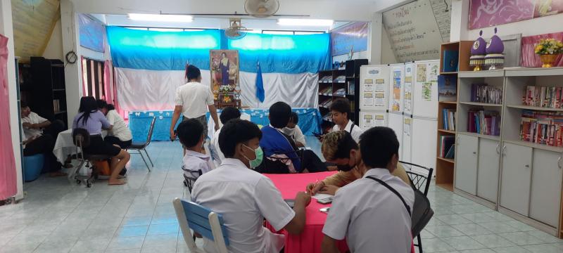 3. กิจกรรมส่งเสริมการอ่าน กัญชง กัญชา นักศึกษา  กศน.ตำบลแสนตอ