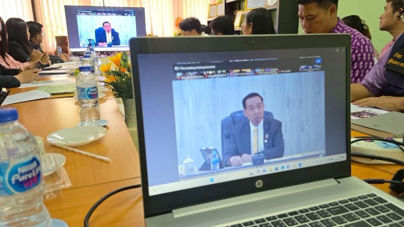 5. เข้าร่วมการประชุมผู้บบริหาร กรมส่งเสริมการเรียนรู้ ครั้งที่ 1/2568 