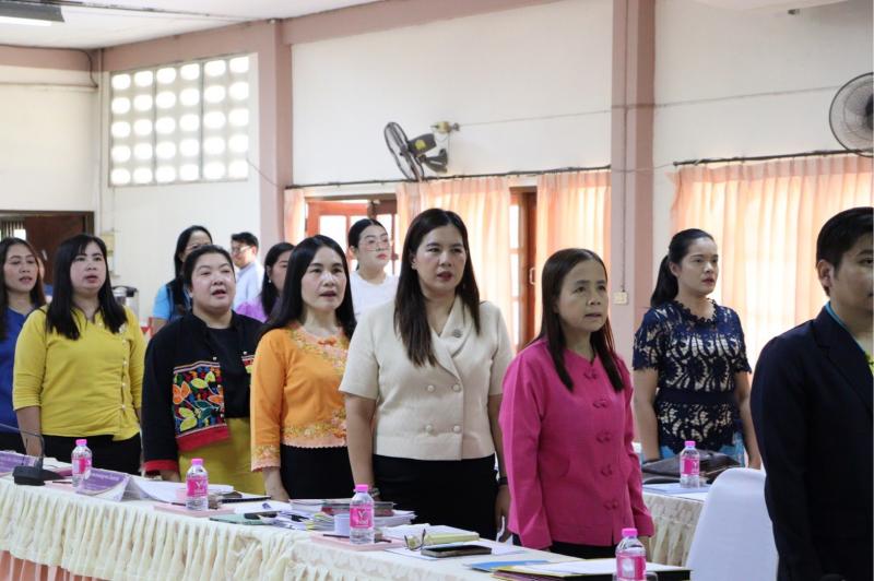 2. เข้าร่วมประชุมประจำเดือนผู้บริหารการศึกษา ผู้บริหารสถานศึกษา ข้าราชการครูและบุคลากรทางการศึกษา พนักงานราชการ และบุคลากรในสังกัด สำนักงาน สกร.ประจำจังหวัดกำแพงเพชร