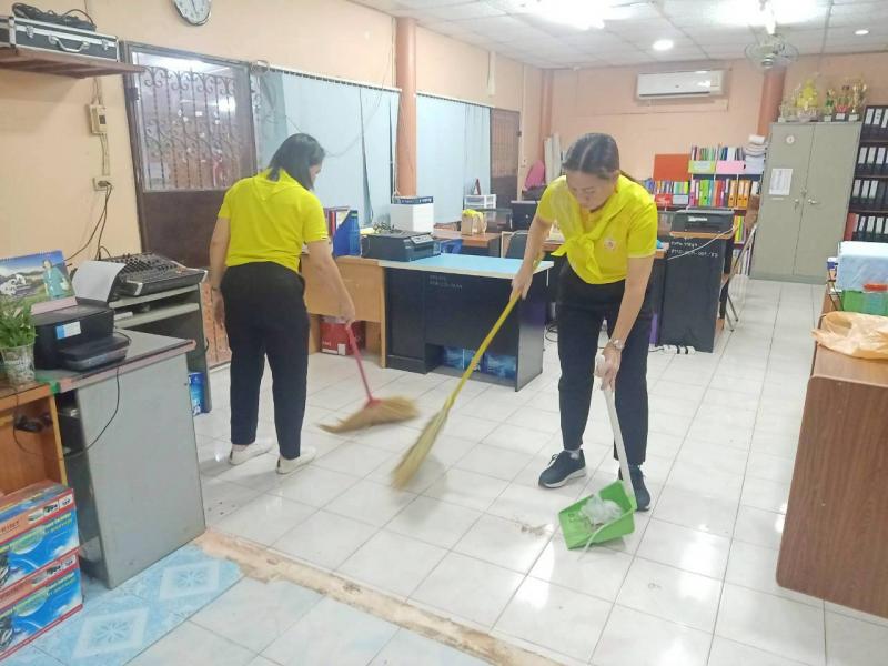 6. กิจกรรมจิตอาสาทำดีด้วยหัวใจ 5 ส. พัฒนา สกร. ระดับอำเภอขาณุวรลักษบุรี ประจำเดือนกันยายน 2568