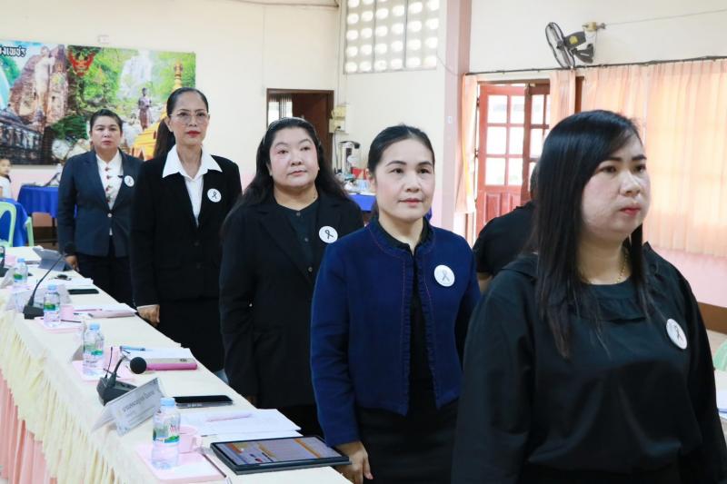 4. เข้าร่วมประชุมประจำเดือนผู้บริหารการศึกษา ผู้บริหารสถานศึกษา ข้าราชการครูและบุคลากรทางการศึกษา  พนักงานราชการและบุคลากรในสังกัด ครั้งที่ 9/2568