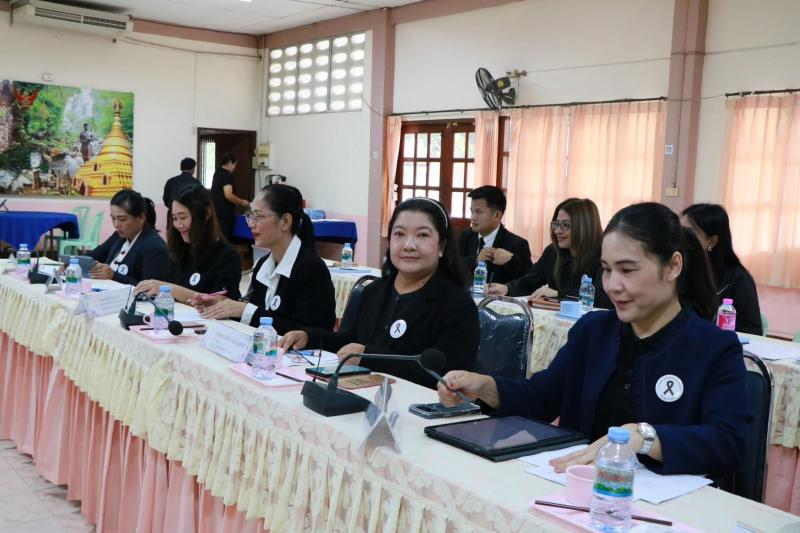 9. เข้าร่วมประชุมประจำเดือนผู้บริหารการศึกษา ผู้บริหารสถานศึกษา ข้าราชการครูและบุคลากรทางการศึกษา  พนักงานราชการและบุคลากรในสังกัด ครั้งที่ 9/2568