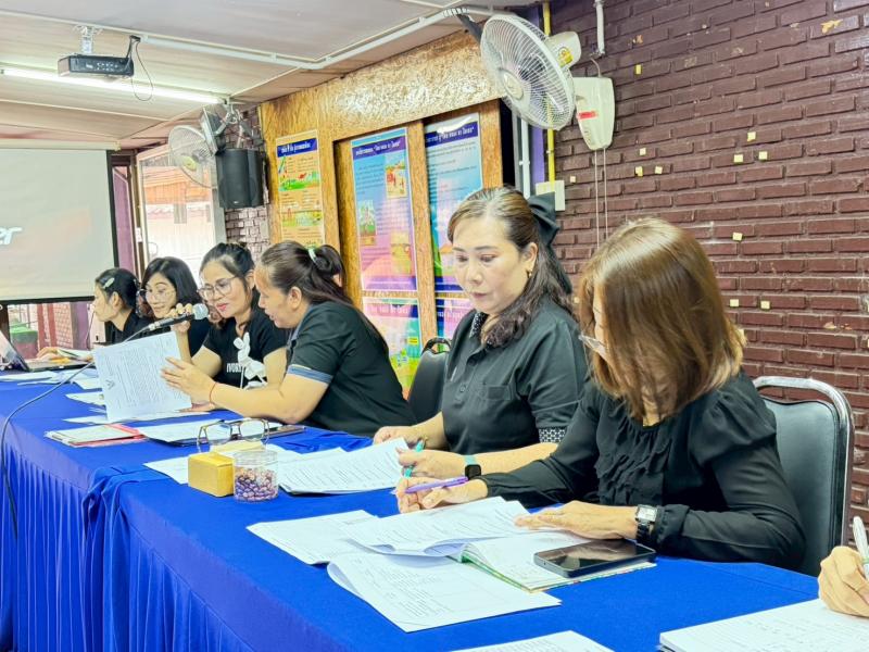 7.  ประชุมประจำเดือน ครู บุคลากร สกร.ระดับอำเภอขาณุวรลักษบุรี ประจำเดือนตุลาคม ประจำปี 2568