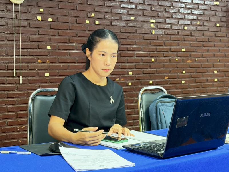 7. เข้าร่วมประชุมชี้แจงการสำรวจข้อมูลเกี่ยวกับงบประมาณเงินอุดหนุนรายหัวการจัดการศึกษาขั้นพื้นฐานของกรมส่งเสริมการเรียนรู้