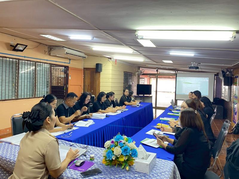 8. ดำเนินการจัดทำรายงานการประเมินตนเองเพื่อการประกันคุณภาพของสถานศึกษา ประจำปีงบประมาณ 2568