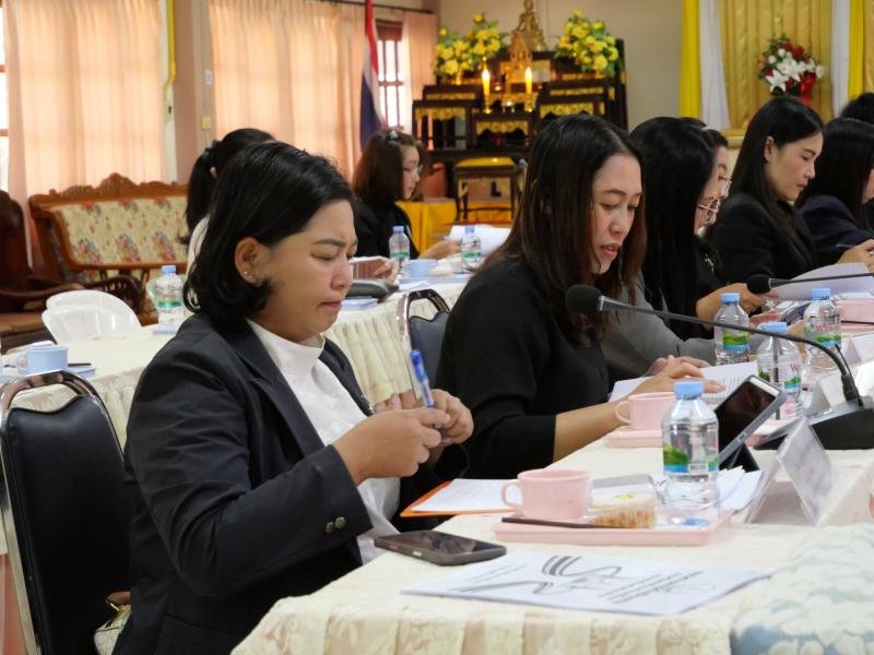 3. เข้าร่วมประชุมประจำเดือนผู้บริหารการศึกษา ผู้บริหารสถานศึกษา ข้าราชการครูและบุคลากรทางการศึกษา พนักงานราชการและบุคลากรในสังกัด ครั้งที่ 11/2568 