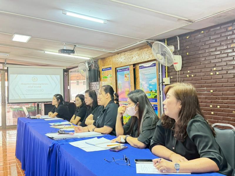 6. ประชุมประจำเดือน ครู บุคลากร ศูนย์ส่งเสริมการเรียนรู้ระดับอำเภอขาณุวรลักษบุรี ประจำเดือนพฤศจิกายน ประจำปี 2568 ครั้งที่ 11/2568 