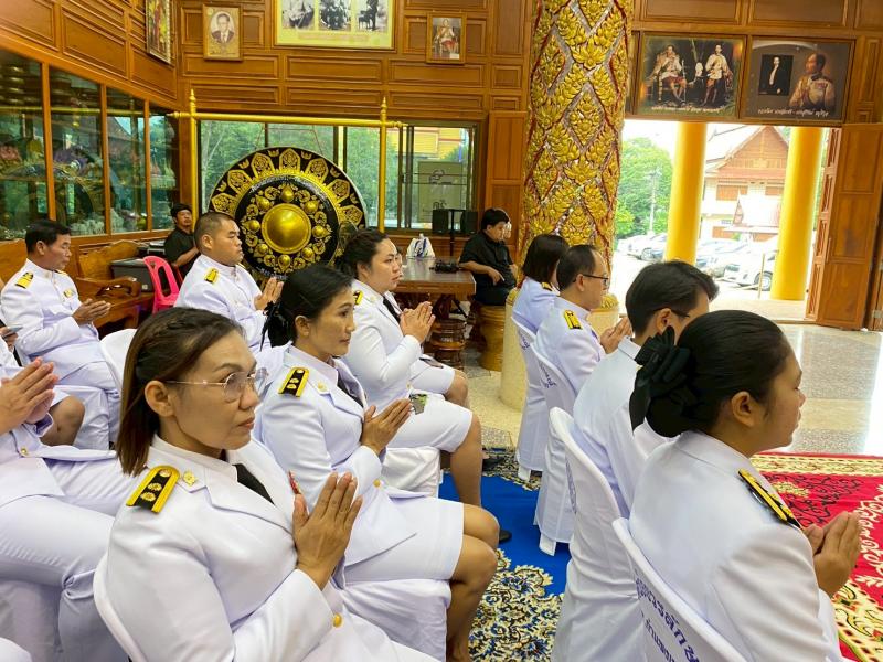 6. เข้าร่วมในพิธีบำเพ็ญกุศลทักษิณานุประทานอุทิศถวายพระราชกุศล เมื่อเสด็จสวรรคตครบปัญญาสมวาร (50 วัน) 