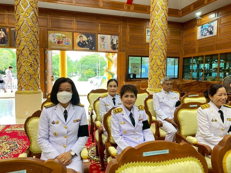 8. เข้าร่วมในพิธีบำเพ็ญกุศลทักษิณานุประทานอุทิศถวายพระราชกุศล เมื่อเสด็จสวรรคตครบปัญญาสมวาร (50 วัน) 