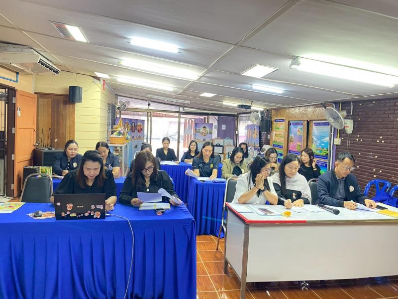 3. ประชุมประจำเดือน  ครู บุคลากร ศูนย์ส่งเสริมการเรียนรู้ระดับอำเภอขาณุวรลักษบุรี ประจำเดือนธันวาคม  ประจำปี 2568 ครั้งที่ 12/2568