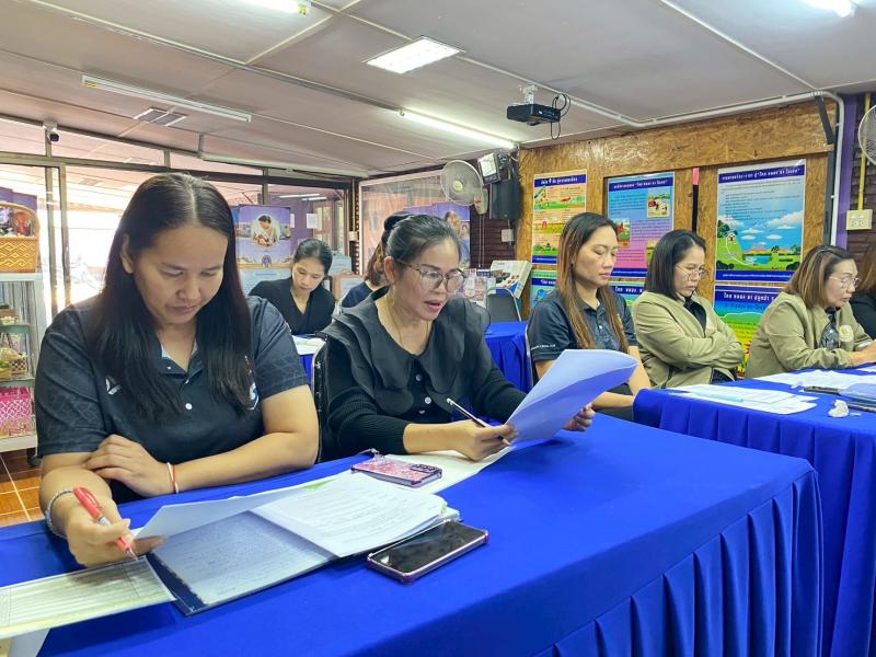 6. ประชุมประจำเดือน  ครู บุคลากร ศูนย์ส่งเสริมการเรียนรู้ระดับอำเภอขาณุวรลักษบุรี ประจำเดือนธันวาคม  ประจำปี 2568 ครั้งที่ 12/2568