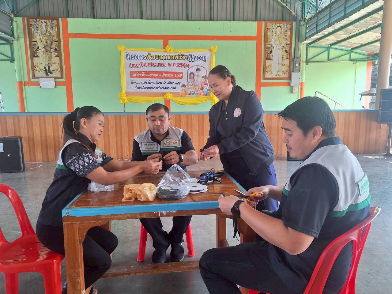 เป็นวิทยากรโครงการพัฒนาคุณภาพชีวิตผู้สูงอายุ  ประจำปีงบประมาณ พ.ศ. 2569